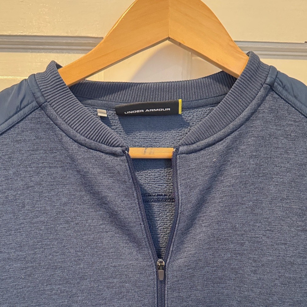 Under Armour Steel Blue Zip-Up Jacket
